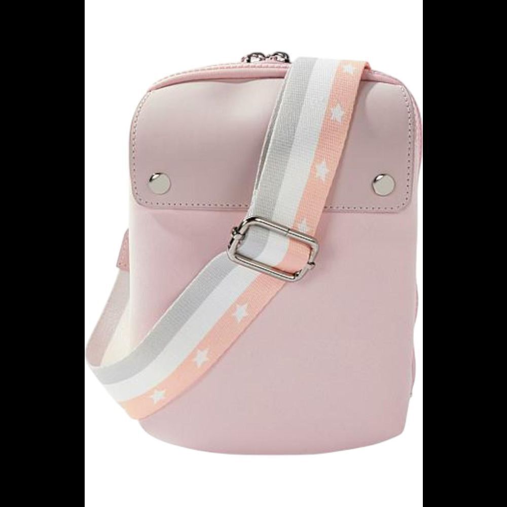 Denise Austin Neoprene Guitar Strap Crossbody Bag Peony